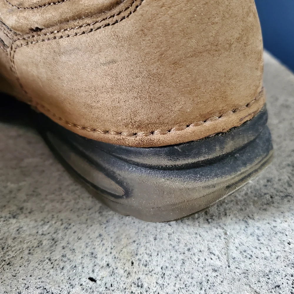 Wonderlite Men's Vinnie Leather Oxford Tan size 12